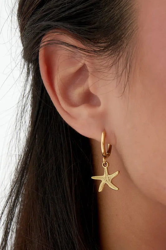 Starfish earrings